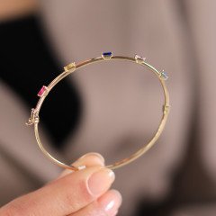 Renkli Baget Bilezik