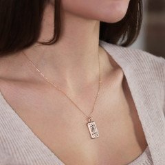 Güneş Madalyon Kolye