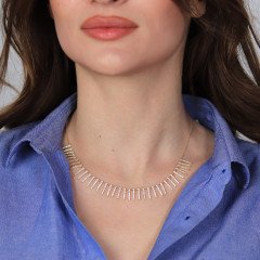 Sıralı Çubuk Kolye