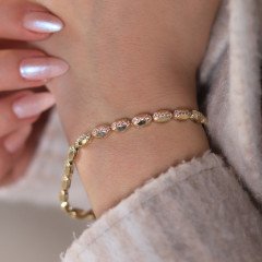 Taşlı Pul Bileklik