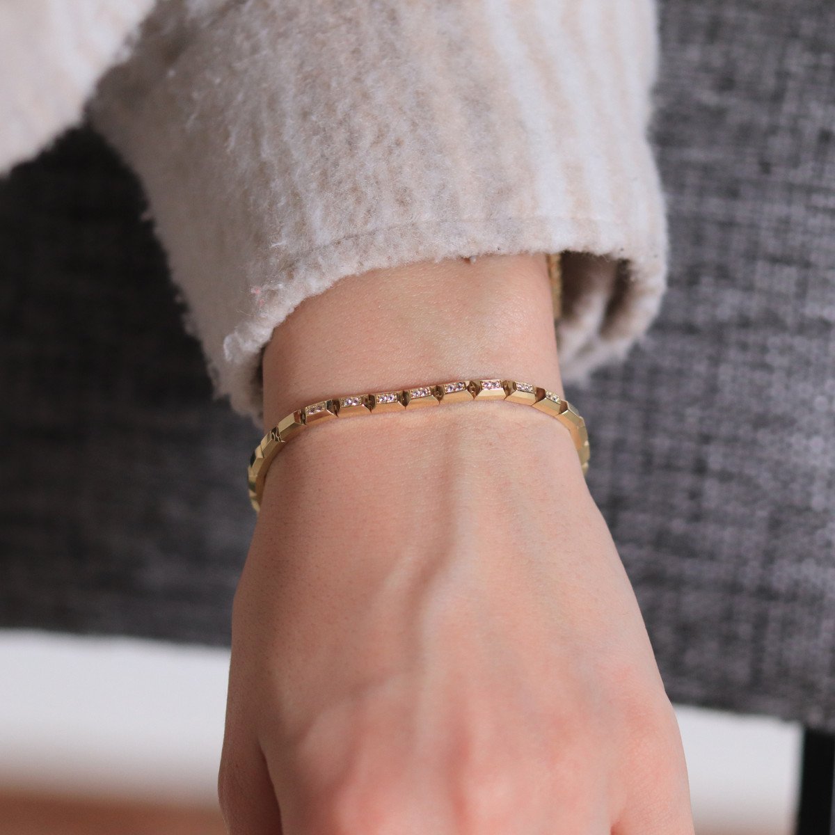 Taşlı Pul Bileklik