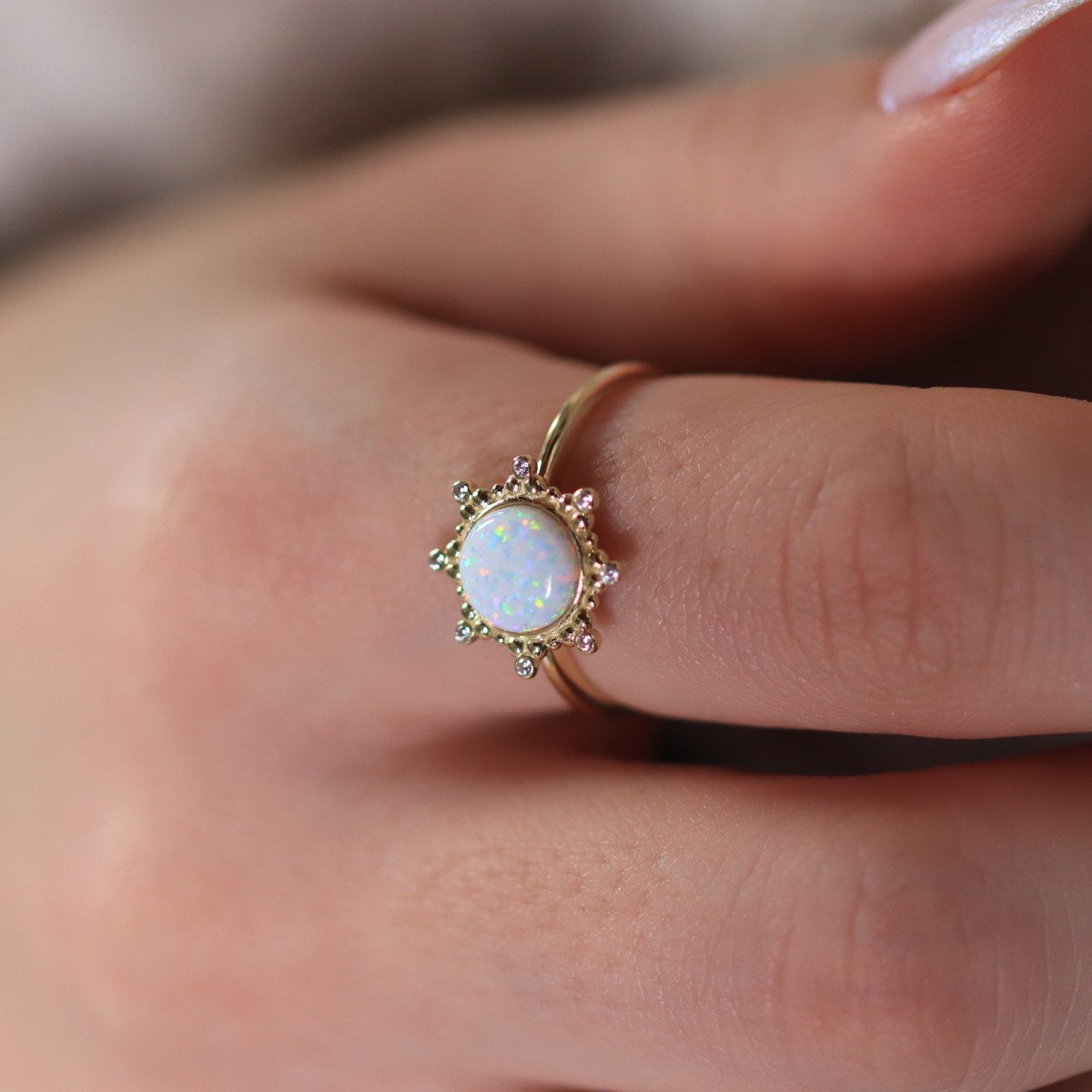 Opal Yüzük