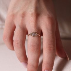 Taşlı Göz Yüzük