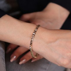 Taşlı Prizma Bileklik