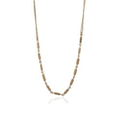 Çizgili Tasarım Kolye