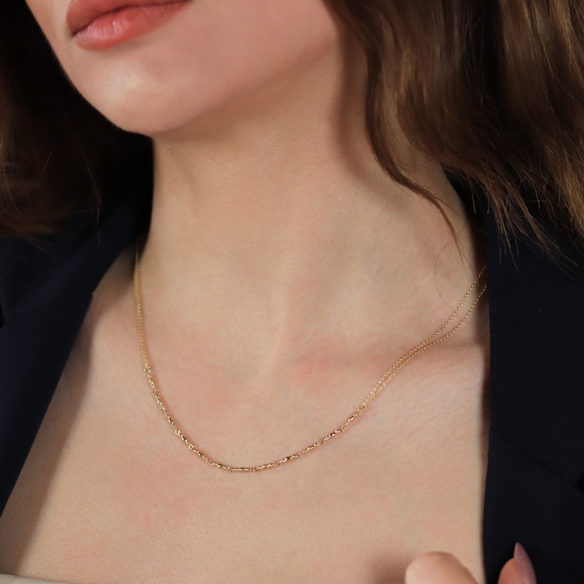 Silindir Tasarım Kolye