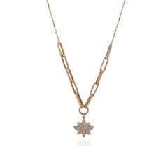 Lotus Ataç Kolye
