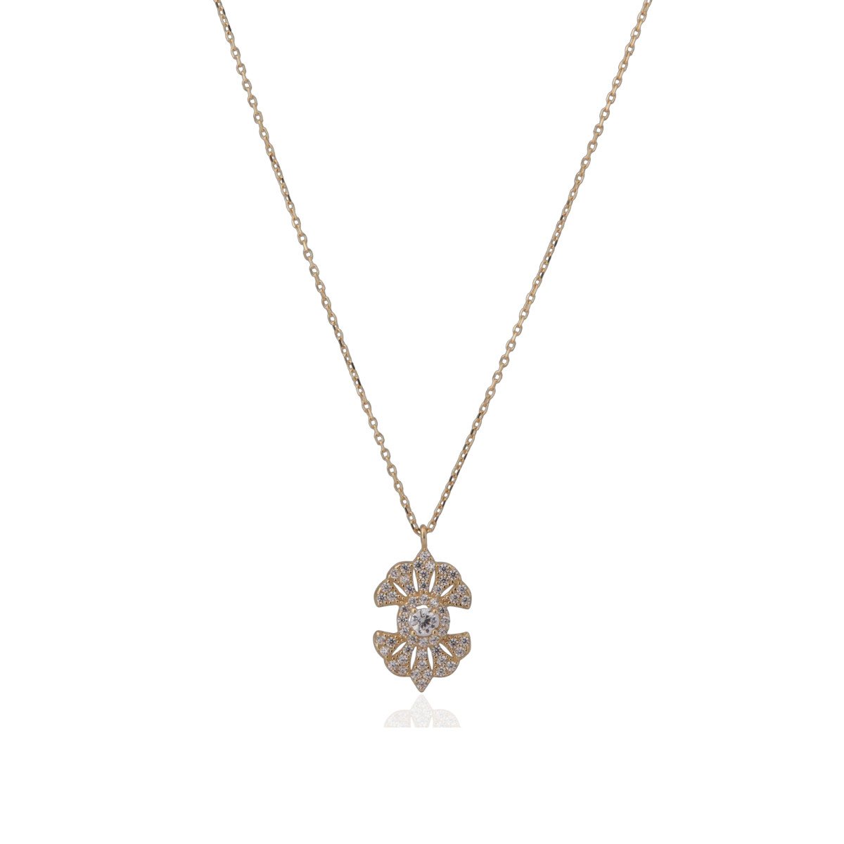 Taşlı Tasarım Kolye