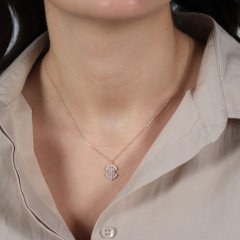 Taşlı Tasarım Kolye