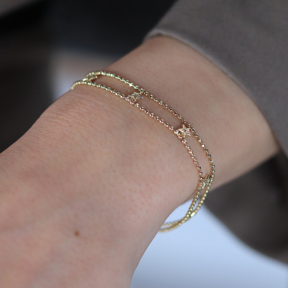 Sıralı Yıldız Bileklik