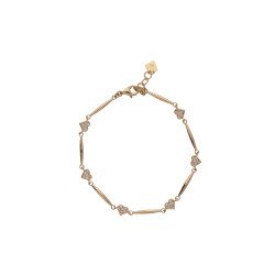 Taşlı Kalp Bileklik