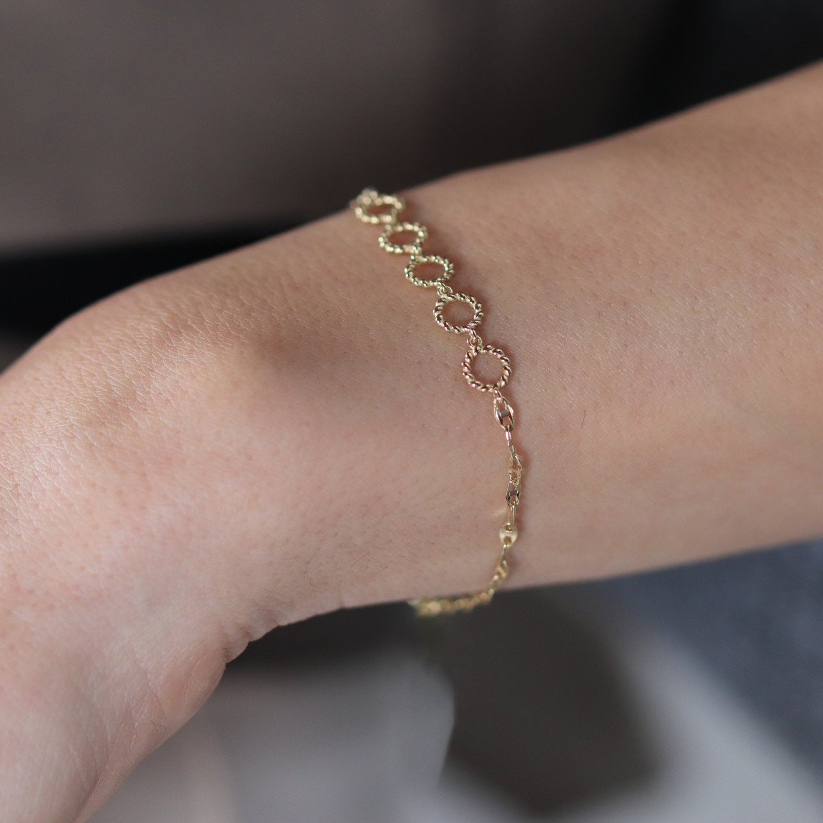 Desenli Twist Bileklik