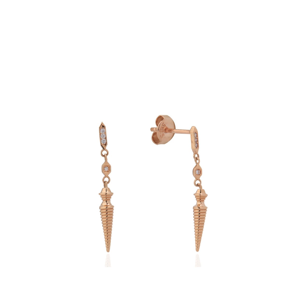 Çizgili Sübrig Küpe