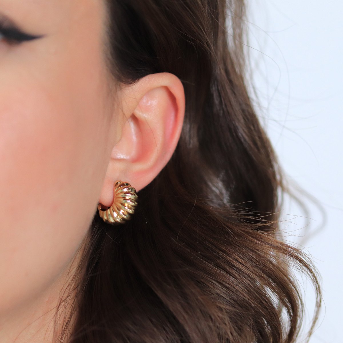 İtalyan Midye Küpe