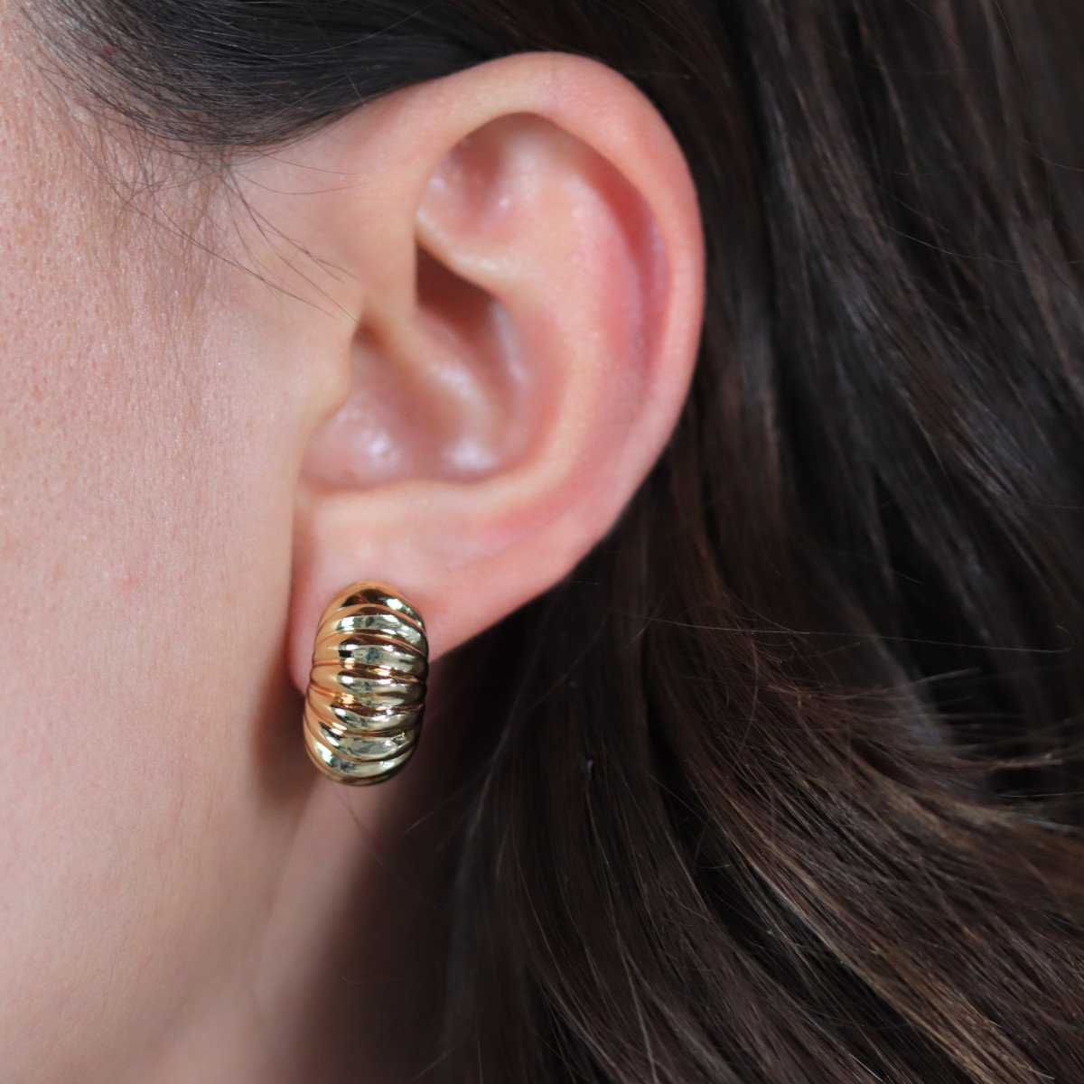 İtalyan Midye Küpe