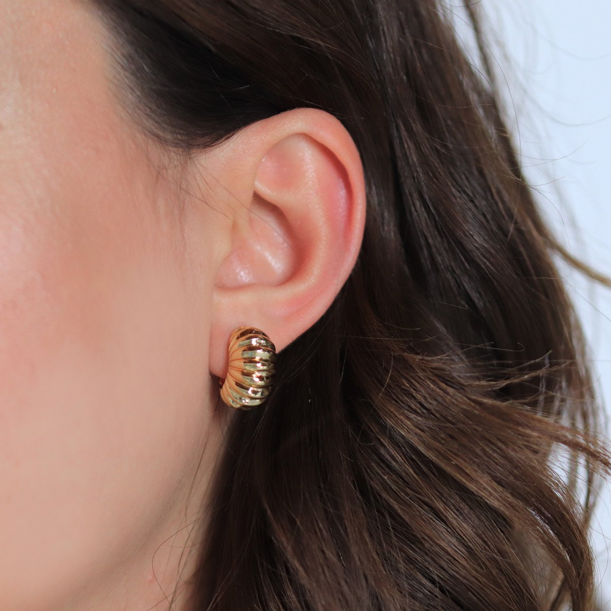 İtalyan Midye Küpe