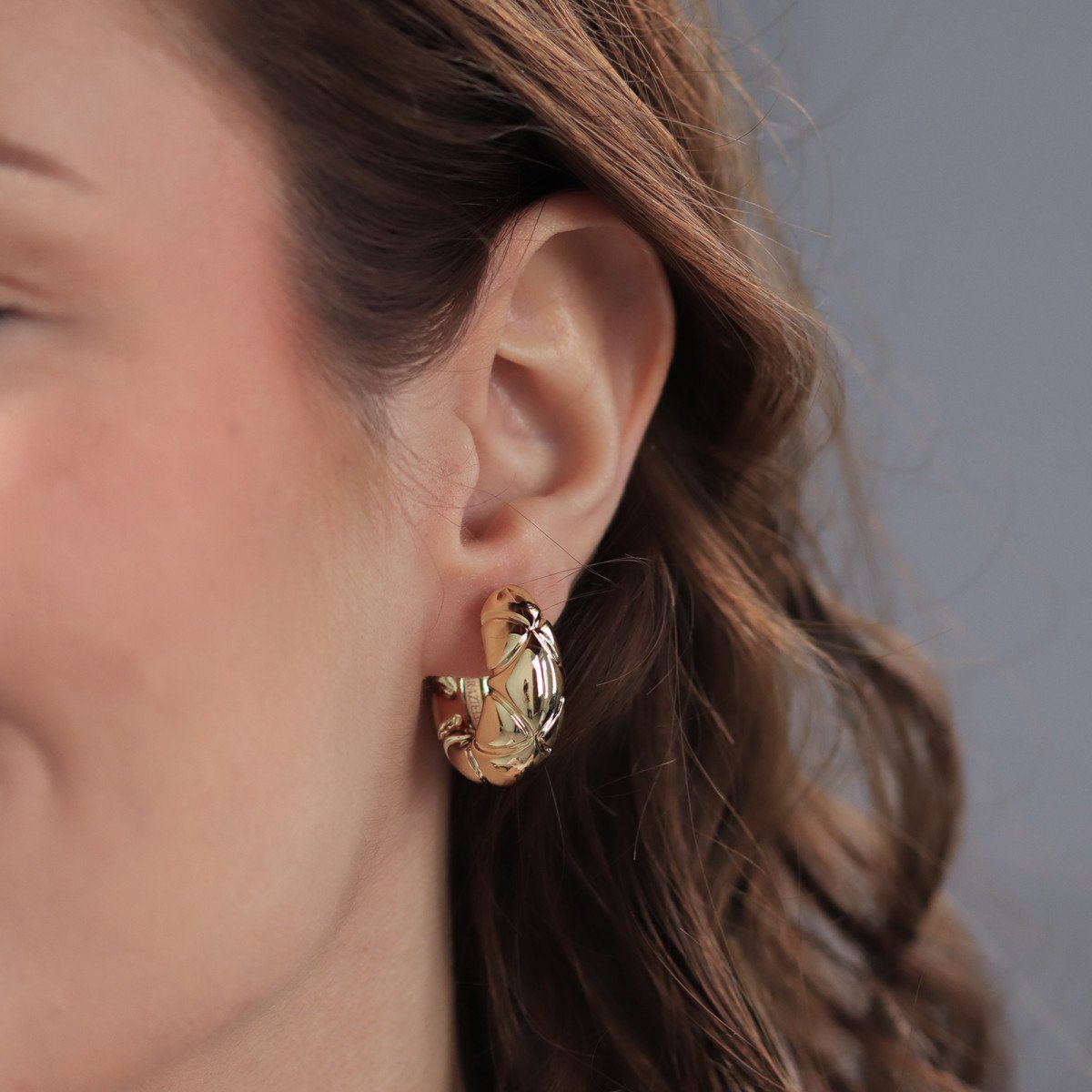 İtalyan Desenli Küpe