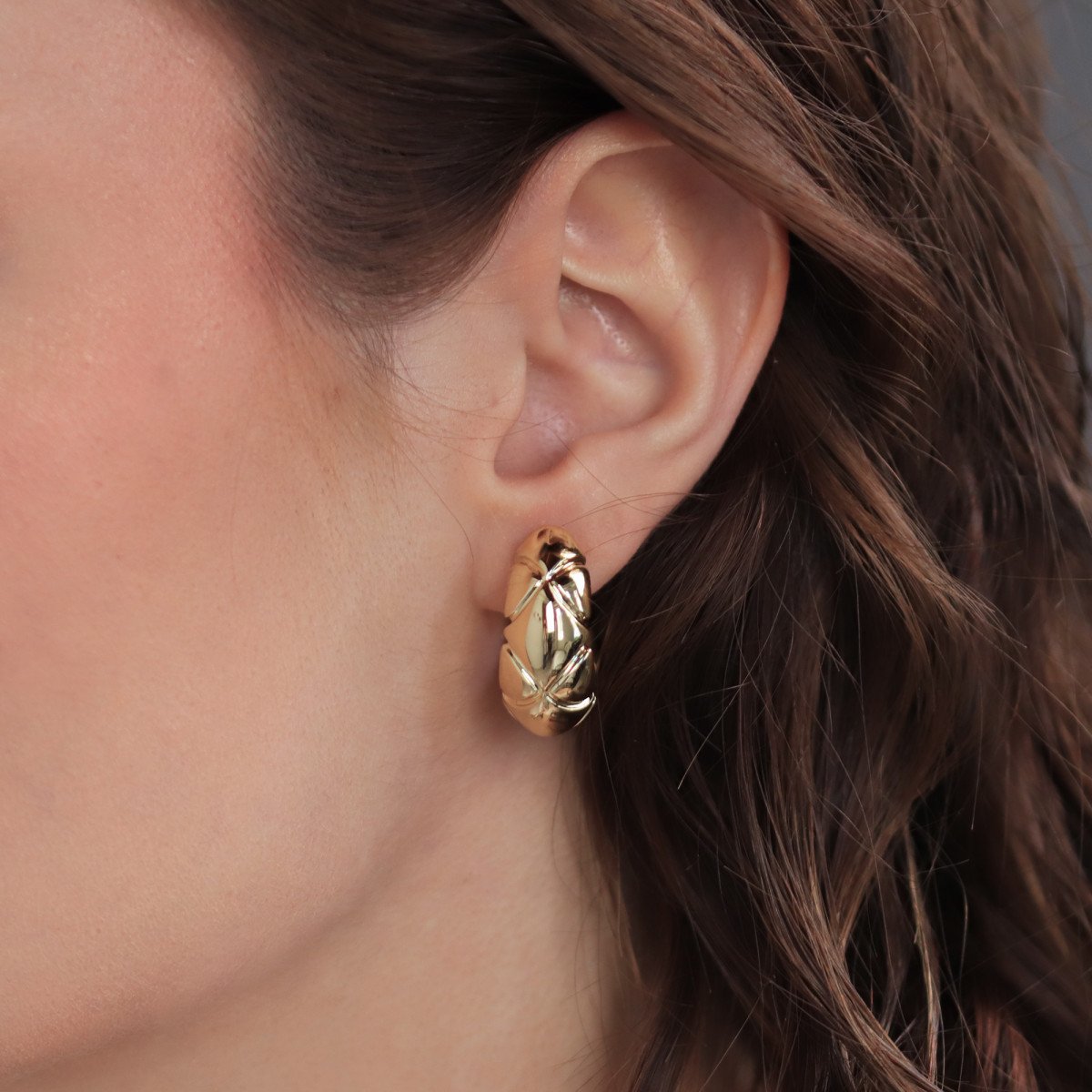 İtalyan Desenli Küpe