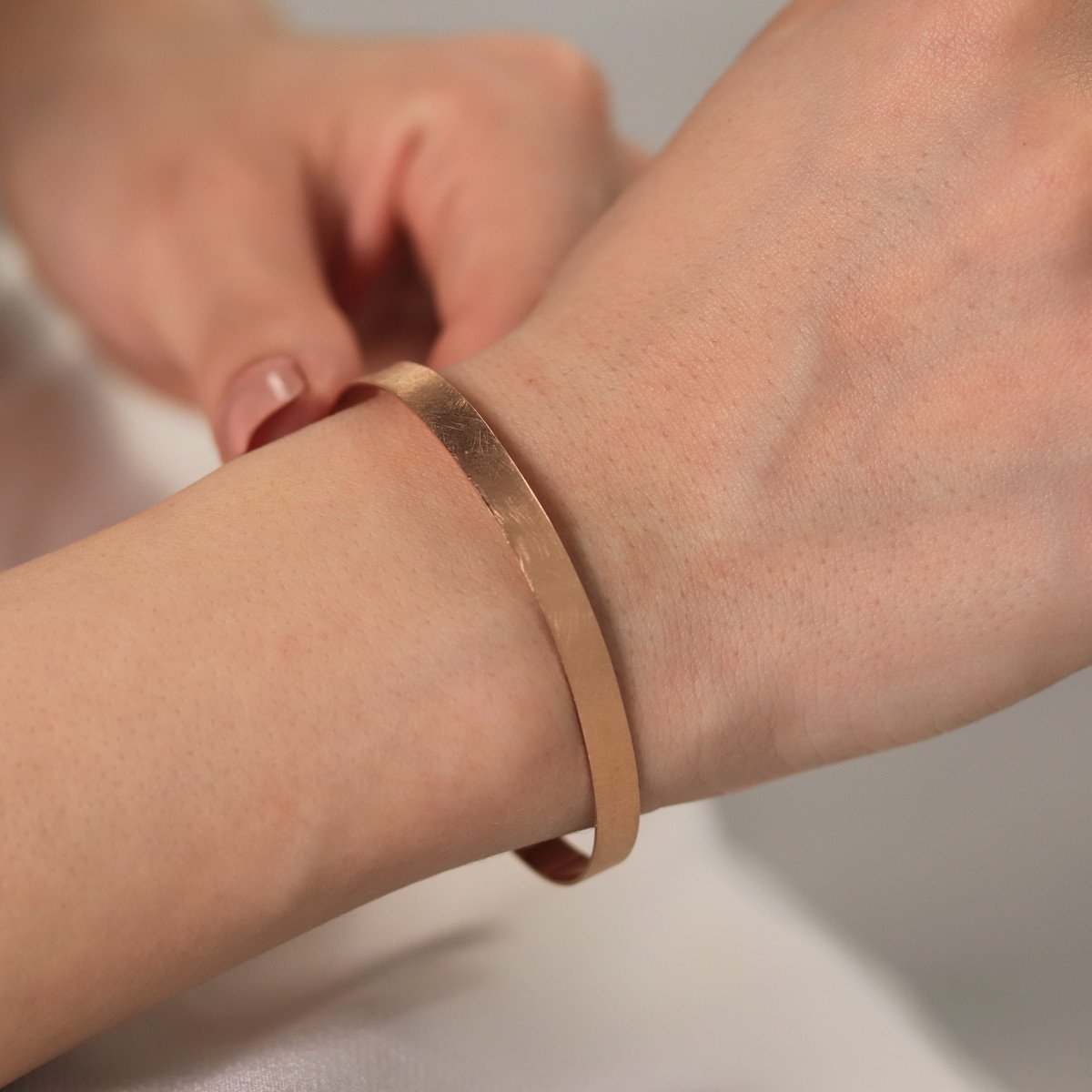 Mat Çizgili Bilezik