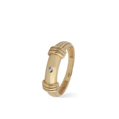 Çizgili Taş Yüzük