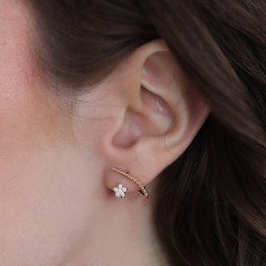 Çiçek Tasarım Küpe