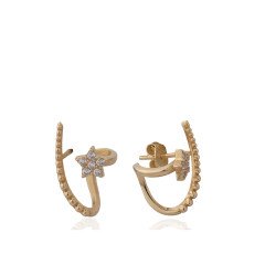 Çiçek Tasarım Küpe