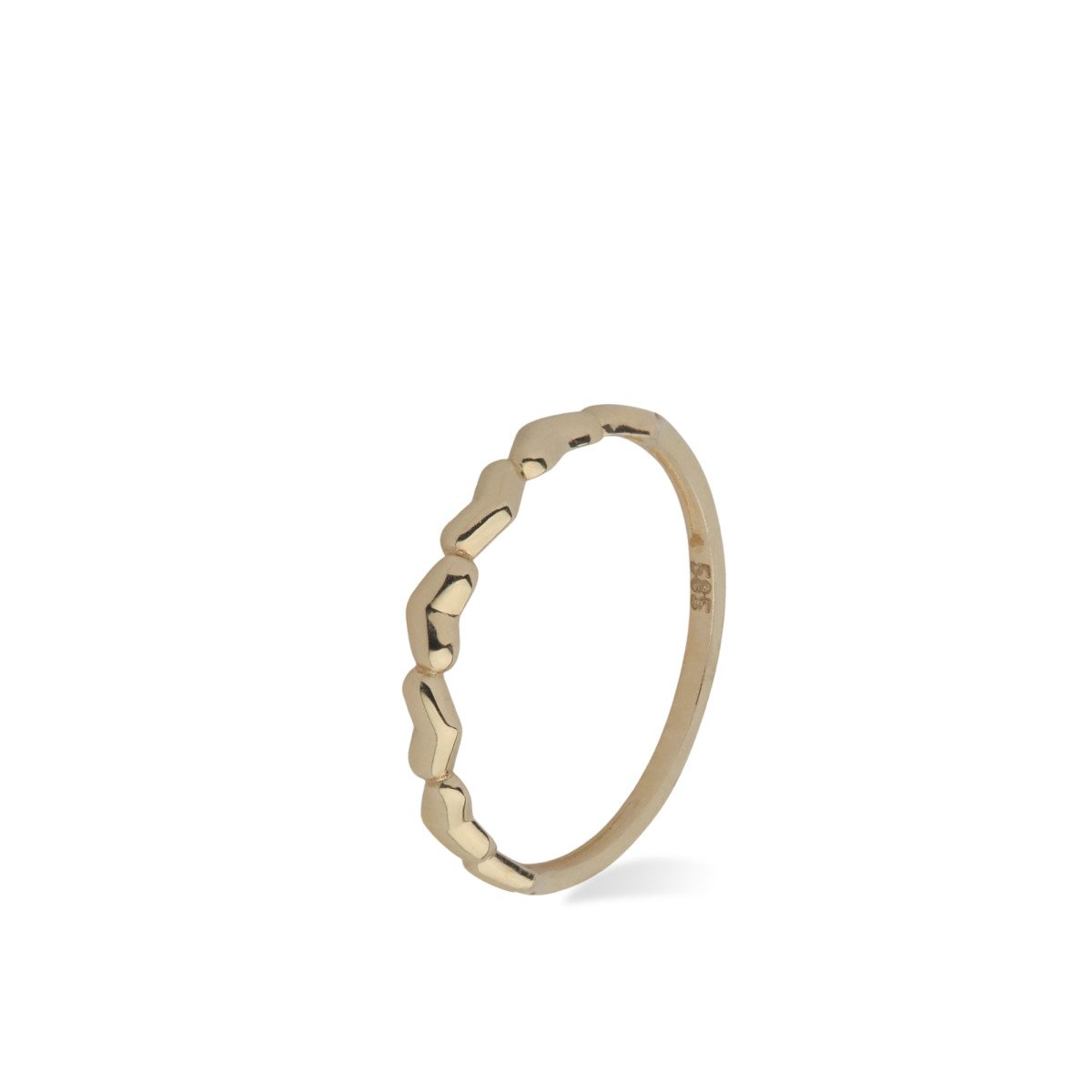 Sıralı Kalp Yüzük