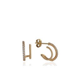 İkili Tasarım Küpe