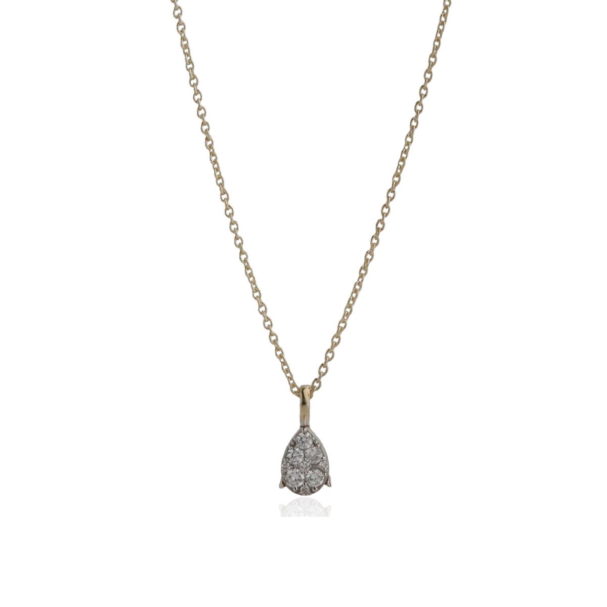 Damla Pırlanta Kolye