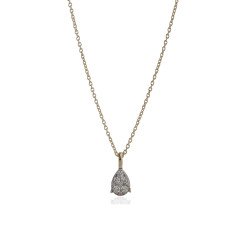 Damla Pırlanta Kolye