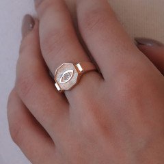 Göz Pırlanta Yüzük