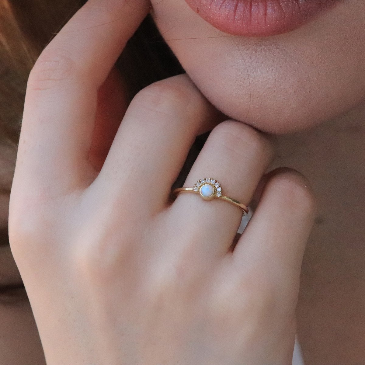 Güneş Pırlanta Yüzük