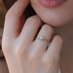 Güneş Pırlanta Yüzük