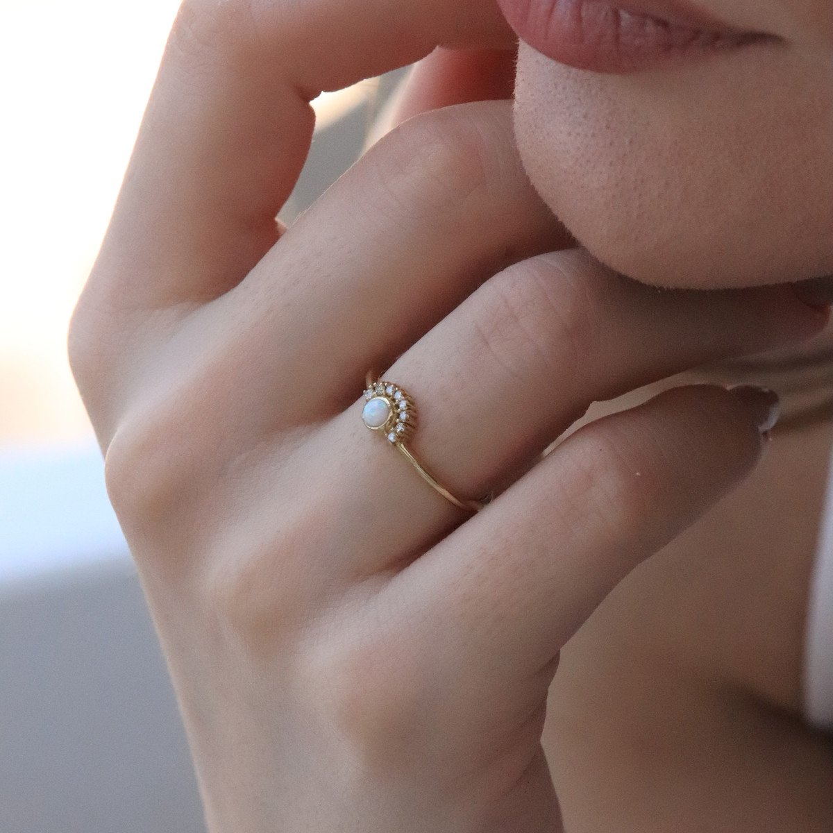 Güneş Pırlanta Yüzük