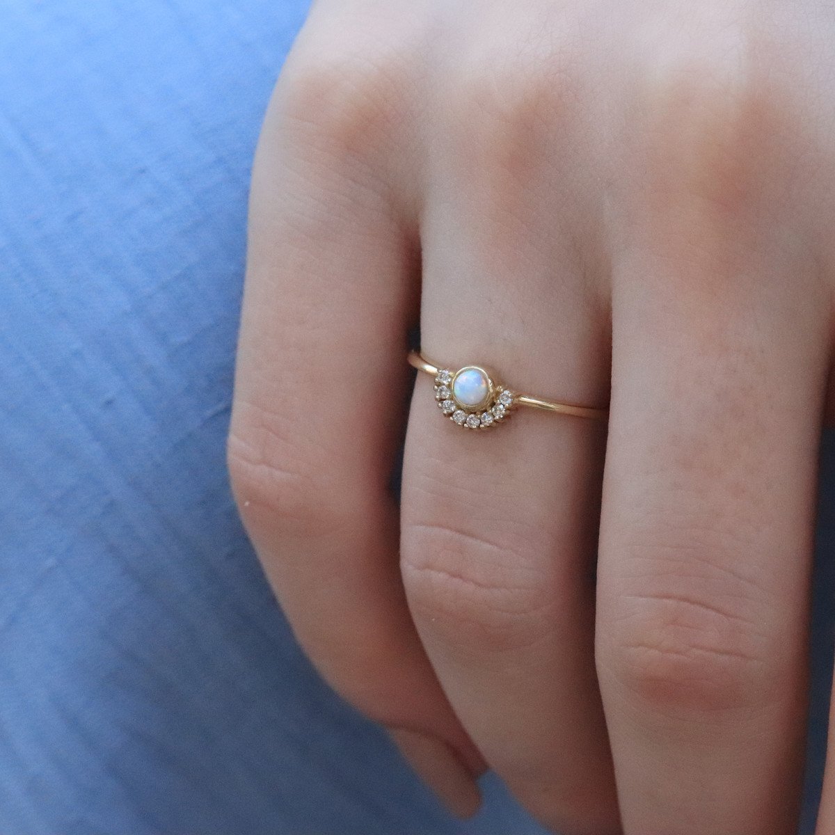 Güneş Pırlanta Yüzük