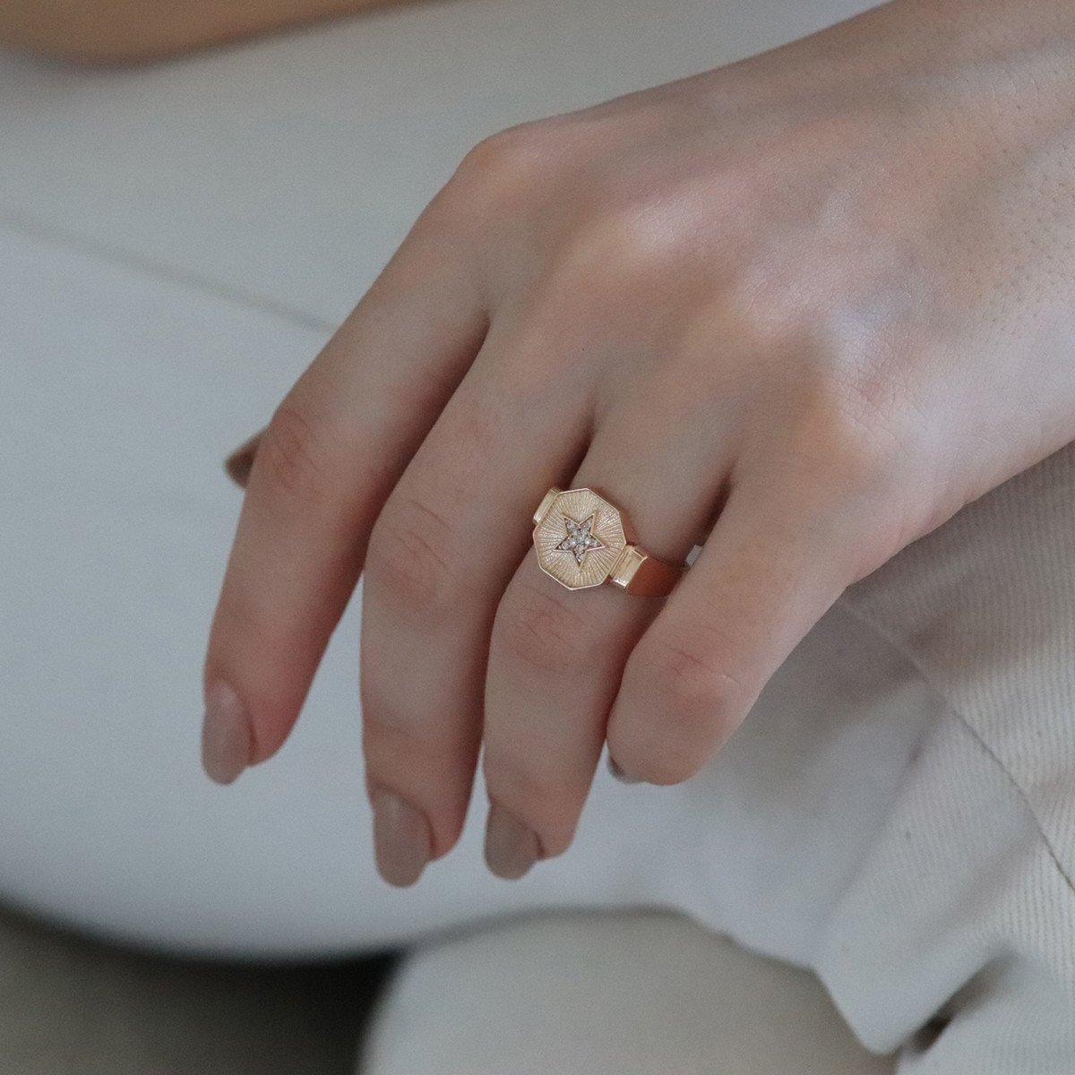 Yıldız Pırlanta Yüzük