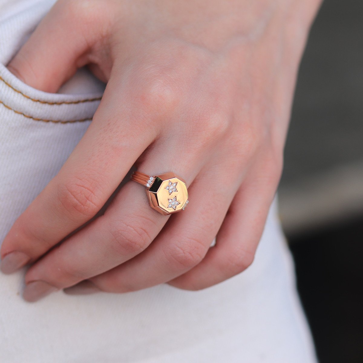 Yıldız Pırlanta Yüzük