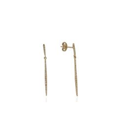 Çubuk Pırlanta Küpe