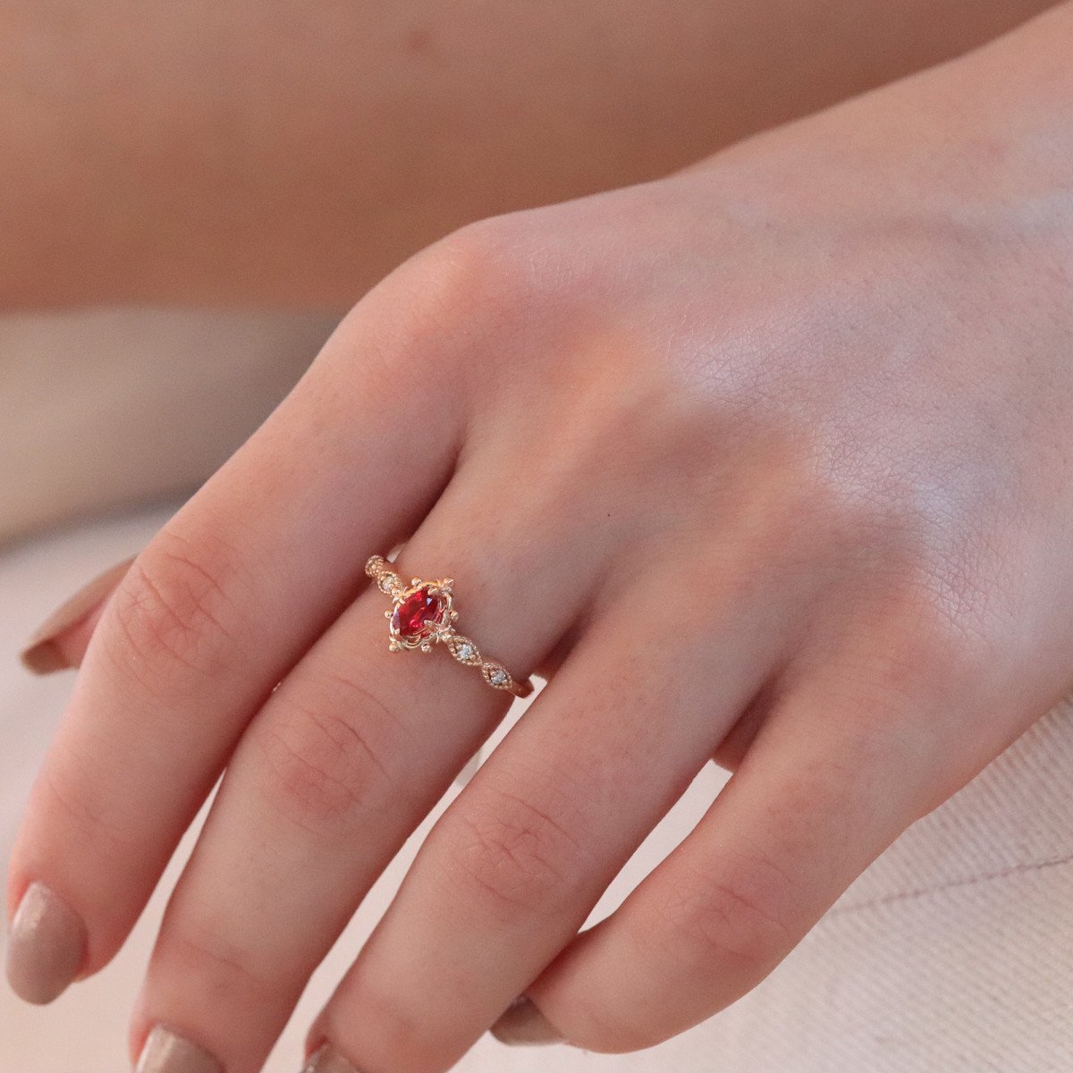 Vintage Pırlanta Yüzük