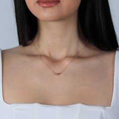 Taşlı Tasarım Kolye