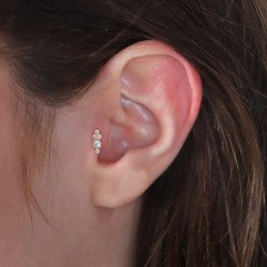 Karışık Taş Piercing