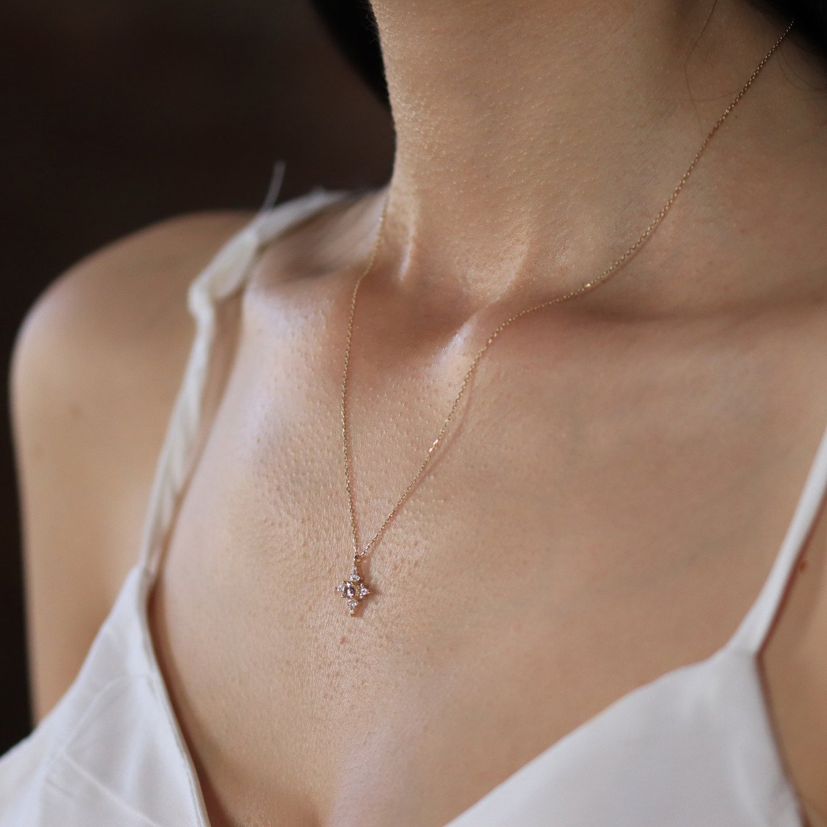 Taşlı Yıldız Kolye