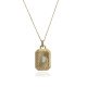 Opal Madalyon Kolye
