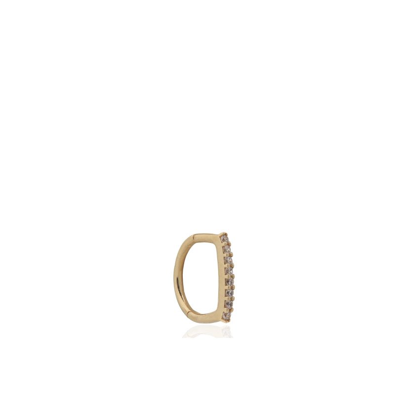 Sıra Taşlı Halka Piercing