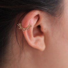 Taşlı Mandala Halka Piercing