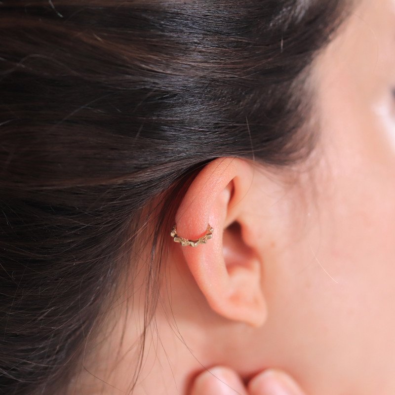 Kalp Halka Piercing