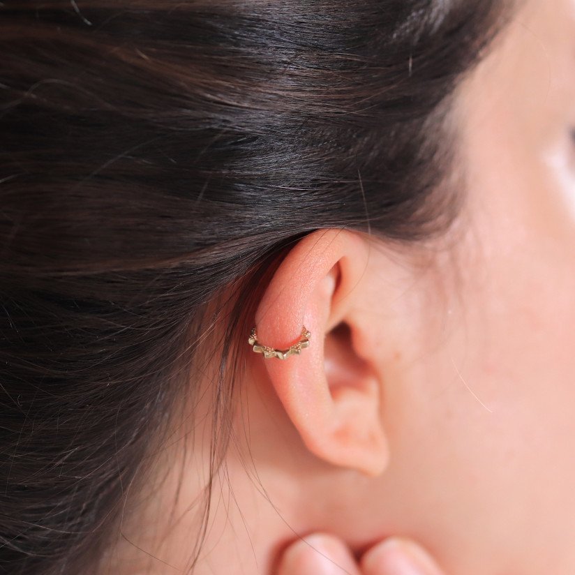 Kalp Halka Piercing