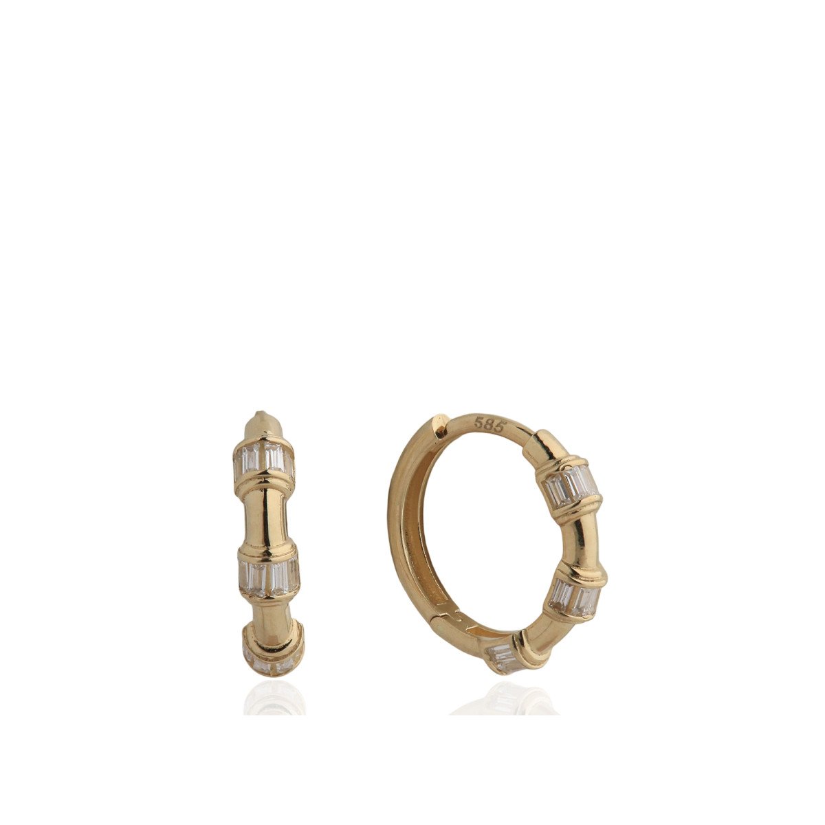 Baget Tasarım Küpe