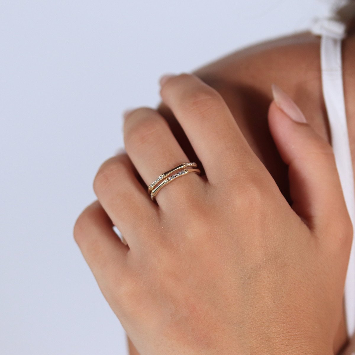 İkili Kemik Yüzük