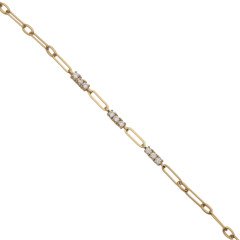 Mini Taşlı Ataç Bileklik